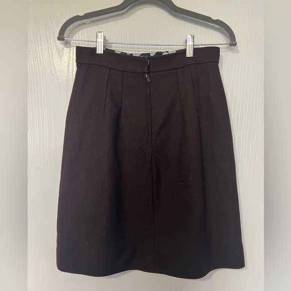 Dolce & Gabbana Dark Plum Pencil Skirt - Picture 2 of 5